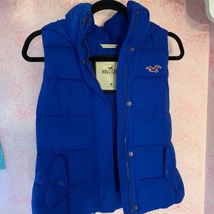Hollister Blue Vest